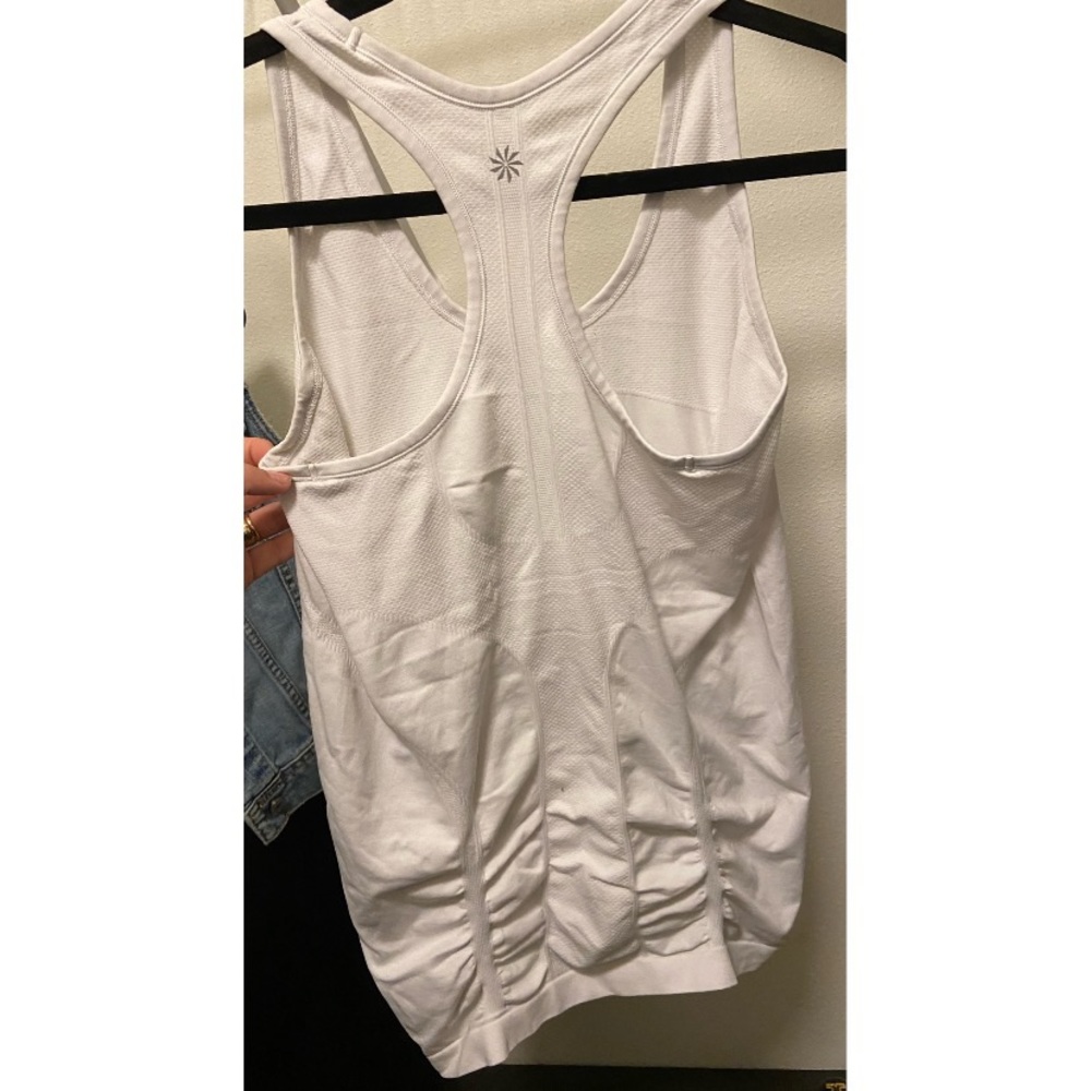 Athleta white tank